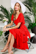 Load image into Gallery viewer, The Reba Ruffle Dress