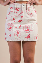 Load image into Gallery viewer, Love Me Denim Skirt