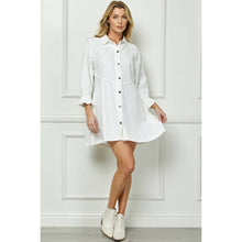 Load image into Gallery viewer, Glamest Rhinestone Denim Dress