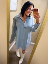 Load image into Gallery viewer, Blue Jean Baby Dress