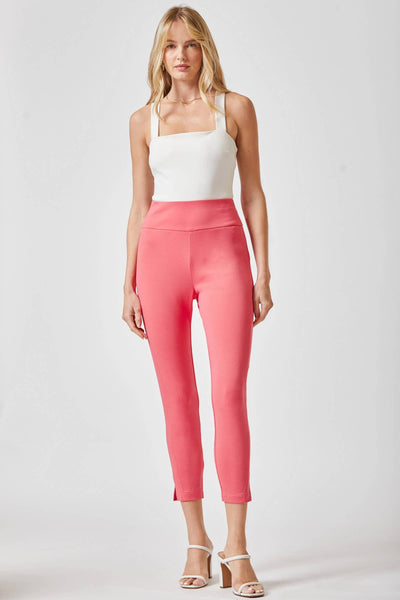 Magic High Waisted Skinny Pants 26" Inseam: Spring Strawberry