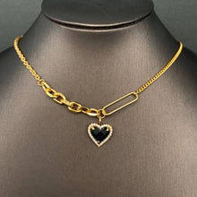 Load image into Gallery viewer, The Coldest Heart Necklace | WP | GOLD