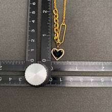 Load image into Gallery viewer, The Coldest Heart Necklace | WP | GOLD