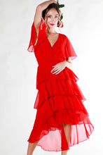 Load image into Gallery viewer, The Reba Ruffle Dress