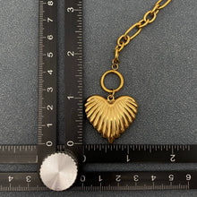 Load image into Gallery viewer, Golden Heart Necklace | WP
