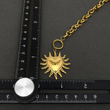 Glossy Heart of Light Necklace | WP