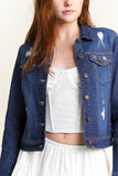 Denim Jacket: DARK