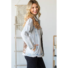 Load image into Gallery viewer, Denim &amp; Gold Denim Jacket
