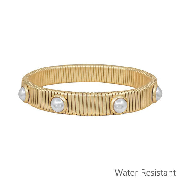 Genevieve Pearl Bracelet