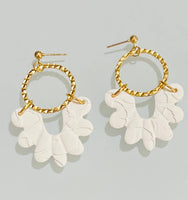 Winter White Earrings