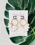 Winter White Earrings