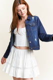 Denim Jacket: DARK