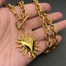 Load image into Gallery viewer, Glossy Heart of Light Necklace | WP
