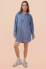 Load image into Gallery viewer, Blue Jean Baby Dress
