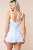 Solid Performance Knit Swim Dress