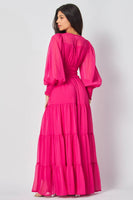 Pretty in Pink Maxi Dress