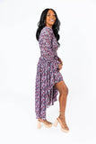 Lennon Passion Punch High-Low Dress