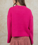 Pretty Pink Cozy Sweater