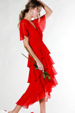 Load image into Gallery viewer, The Reba Ruffle Dress
