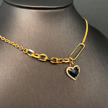 Load image into Gallery viewer, The Coldest Heart Necklace | WP | GOLD
