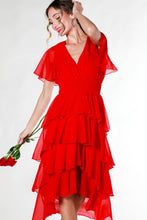 Load image into Gallery viewer, The Reba Ruffle Dress
