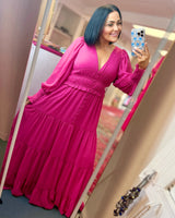 Pretty in Pink Maxi Dress