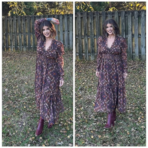 The Sweetest Wine Midi Dress
