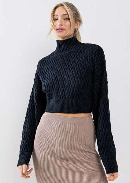 The Kiara Cropped Sweater