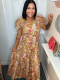The Aaliyah Maxi Dress: BROWN