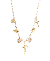 The Bows on Bows Charm Necklace