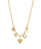 Best Friends & Bows Charm Necklace