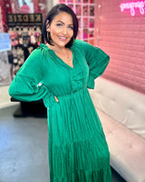 Gorgeous Green Maxi Dress