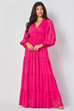 Pretty in Pink Maxi Dress