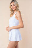 Solid Performance Knit Swim Dress