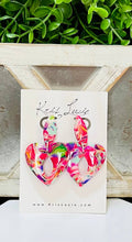 Load image into Gallery viewer, Chaotic Heart Earrings
