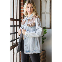 Load image into Gallery viewer, Denim &amp; Gold Denim Jacket
