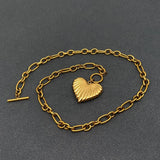 Golden Heart Necklace | WP