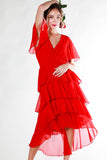 The Reba Ruffle Dress