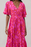 Evianna Flutter Maxi Dress