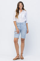 Judy Blue Light Wash Jean Shorts