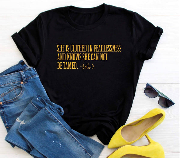 Cannot Be Tamed Tee