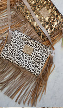 Load image into Gallery viewer, Upcycled GG Maxine Fringe Purse
