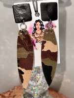 Camo Day Earrings