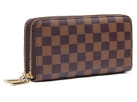 All Checked Out Wallet Clutch