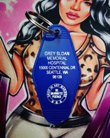 Motel Key Fob: Grey Sloan Memorial Hospital