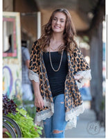 ✨ Sweeter Together Leopard & Lace Kimono ✨