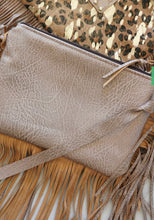 Load image into Gallery viewer, Upcycled GG Maxine Fringe Purse
