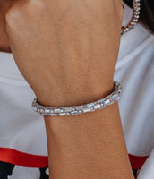 Princess Iridescent Cuff Bracelet