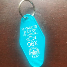 Load image into Gallery viewer, ✨ Motel Key Fob: Heyward's Seafood (Outer Banks)✨
