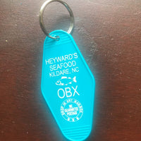 ✨ Motel Key Fob: Heyward's Seafood (Outer Banks)✨